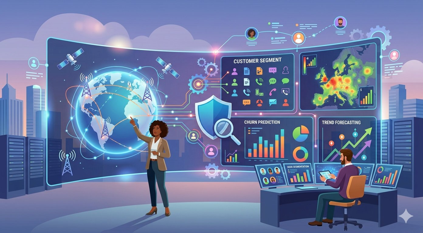 Customer Analytics Platform for Telecommunications