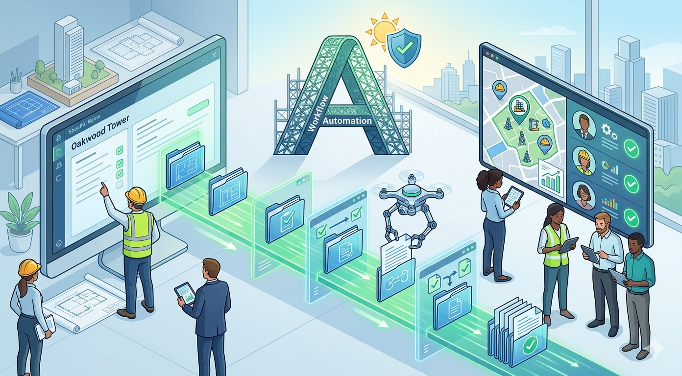 Document Workflow Automation for Construction Approvals