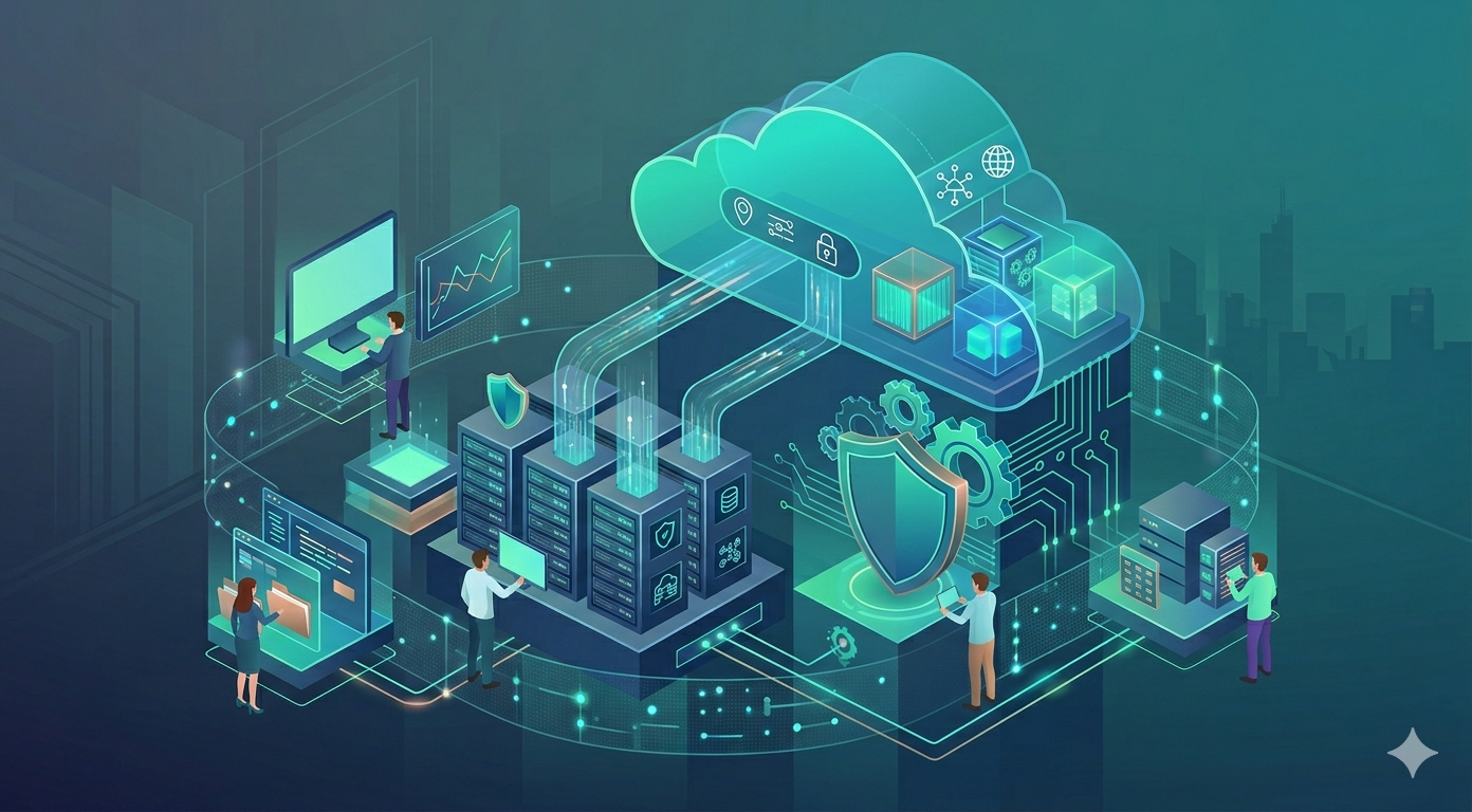 Hybrid Cloud Infrastructure for Professional Services