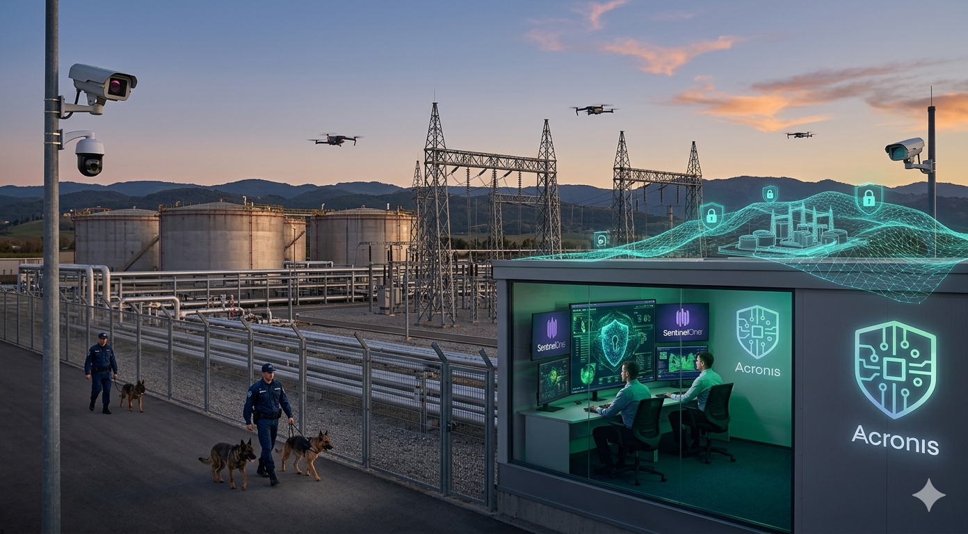 Securing Energy Infrastructure with SentinelOne and Acronis